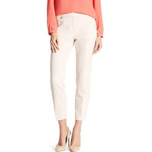 Adrianna Papell Blush Pink Bi Stretch Kate‎ Fit Pants Trousers, Size 6